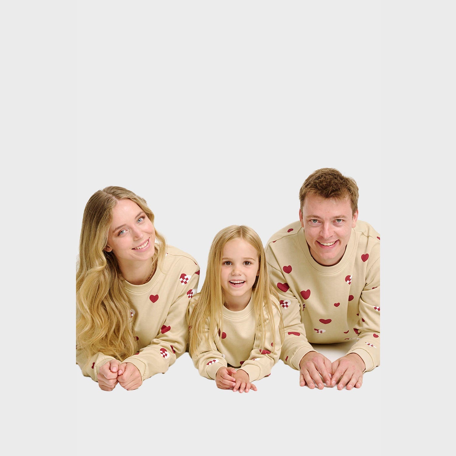 Julehjärta sweatset – Herr